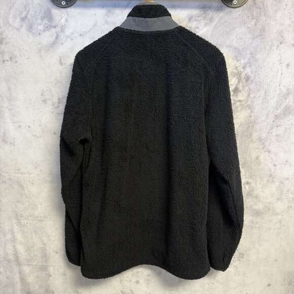 Kuhl Fleece Jacket Mens Medium Black Full Zip Pockets Outdoor - Picture 2 of 8